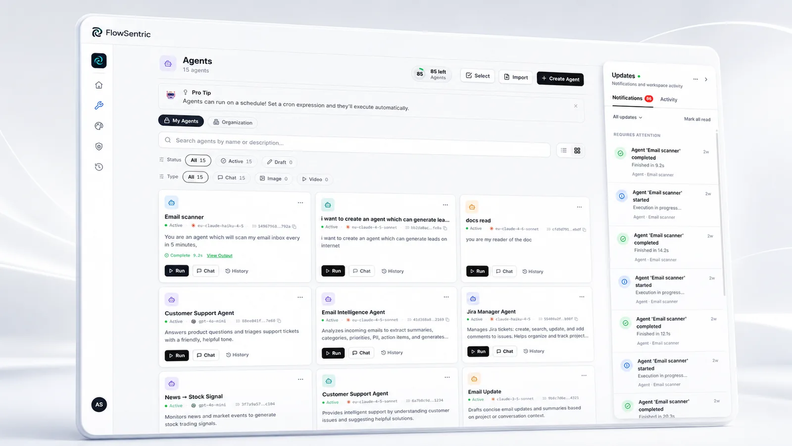 How to build an AI agent without code, in about 15 minutes